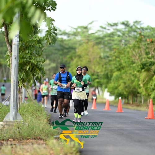 Race photo from ARUTMIN BORNEO RUN 2025