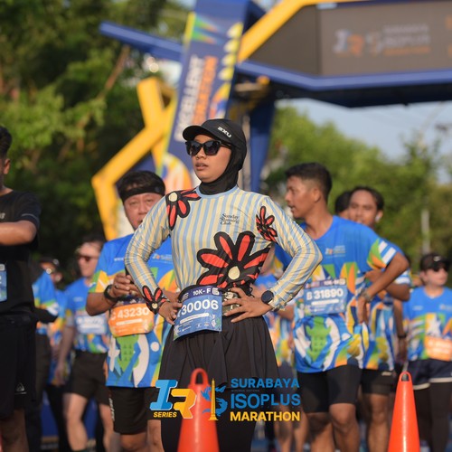 Race photo from SURABAYA ISOPLUS MARATHON 2026