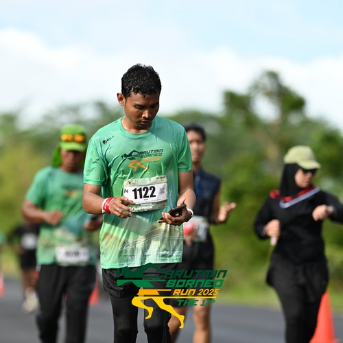 Race photo from ARUTMIN BORNEO RUN 2025