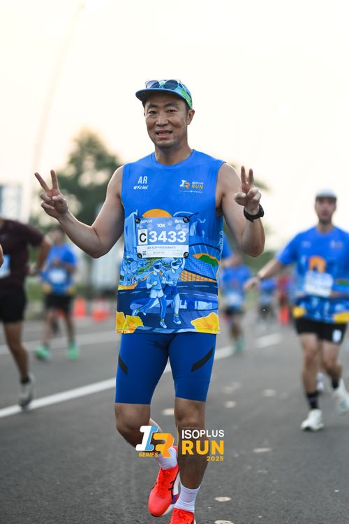 Race photo from ISOPLUS RUN 2025 - JAKARTA