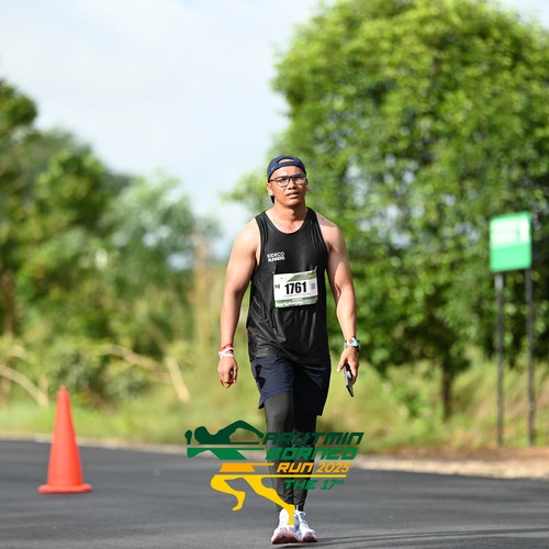 Race photo from ARUTMIN BORNEO RUN 2025