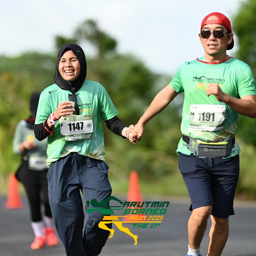 Race photo from ARUTMIN BORNEO RUN 2025