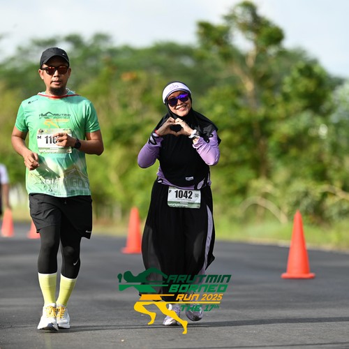 Race photo from ARUTMIN BORNEO RUN 2025