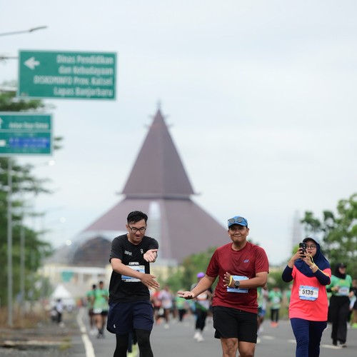 Race photo from ARUTMIN BORNEO RUN 2025
