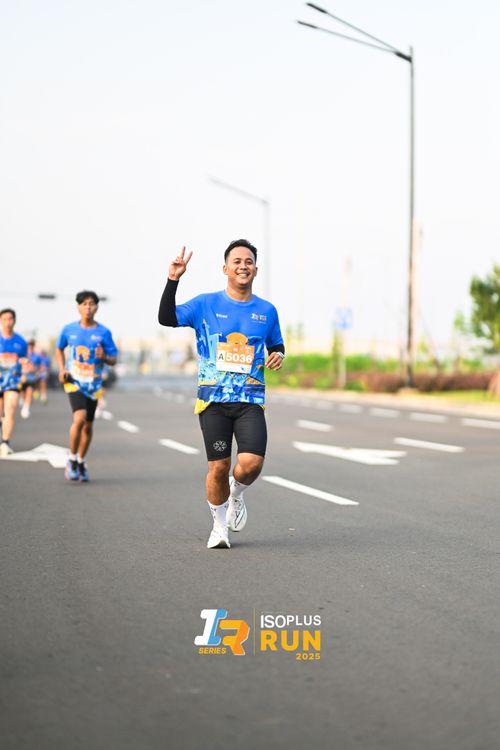 Race photo from ISOPLUS RUN 2025 - JAKARTA