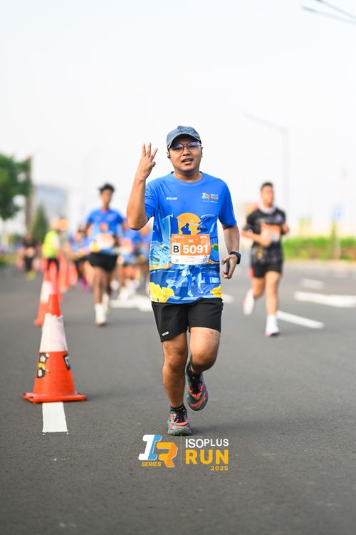 Race photo from ISOPLUS RUN 2025 - JAKARTA