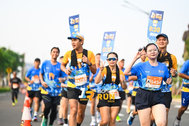 Race photo from ISOPLUS RUN 2025 - JAKARTA