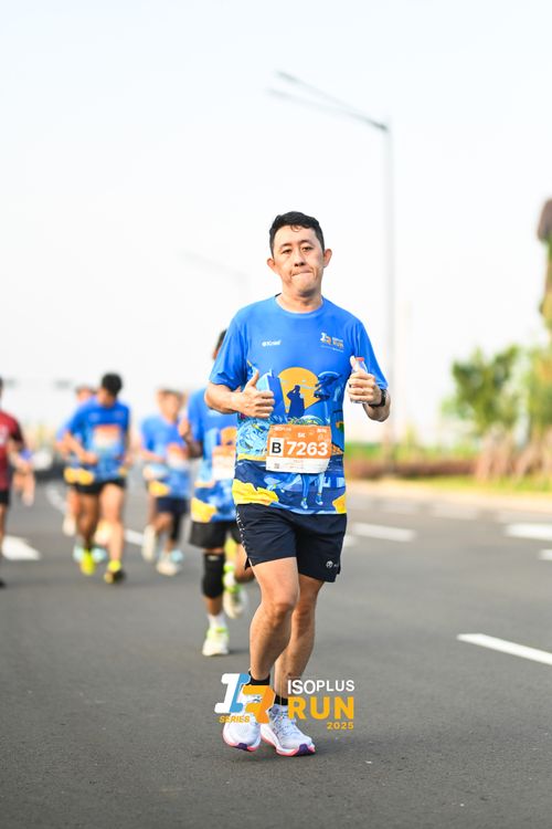 Race photo from ISOPLUS RUN 2025 - JAKARTA