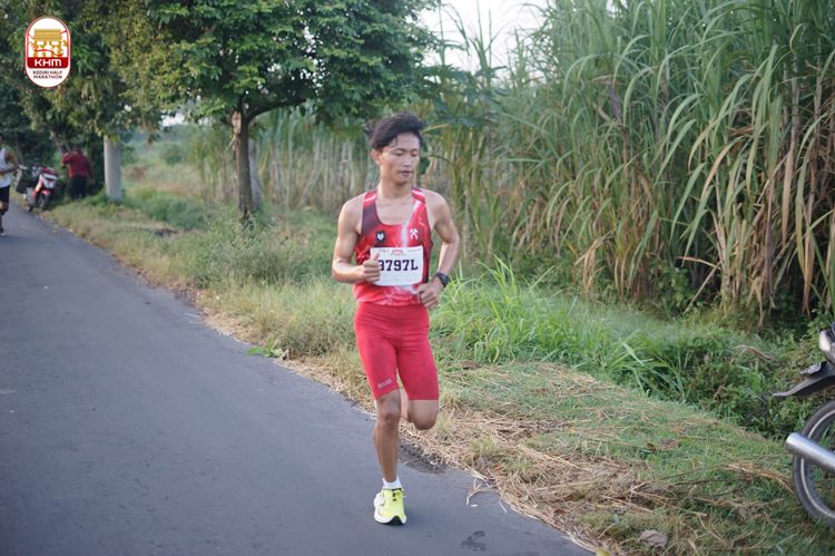 Race photo from Kediri Half Marathon 2024