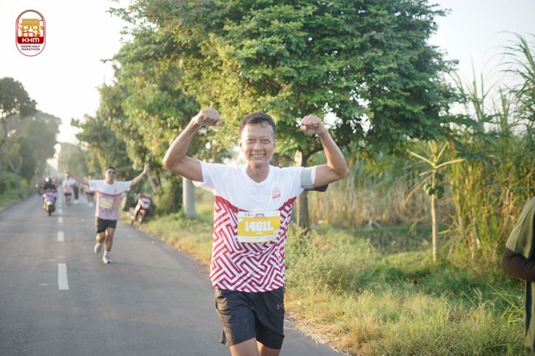Race photo from Kediri Half Marathon 2024