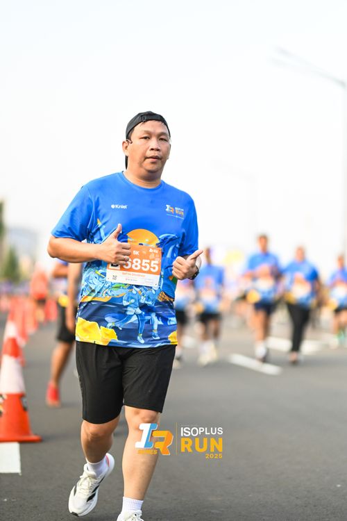 Race photo from ISOPLUS RUN 2025 - JAKARTA