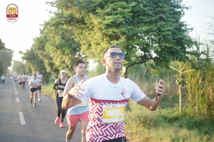 Race photo from Kediri Half Marathon 2024
