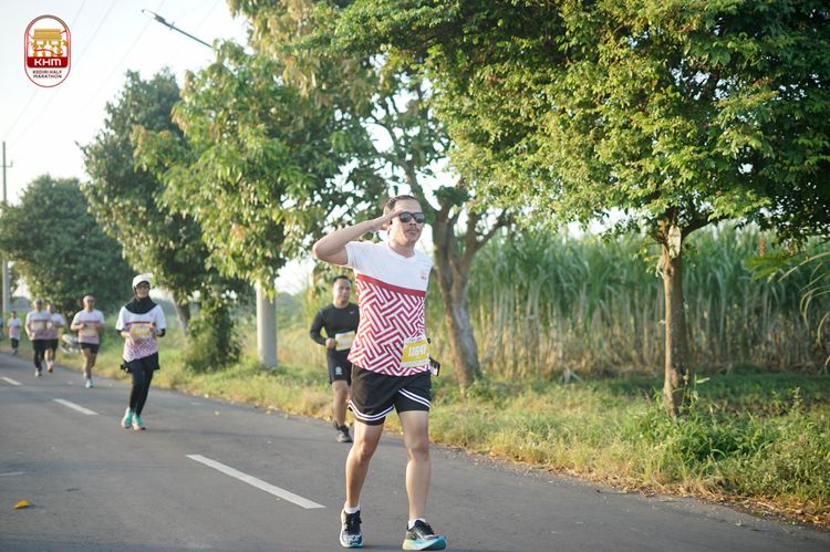 Race photo from Kediri Half Marathon 2024