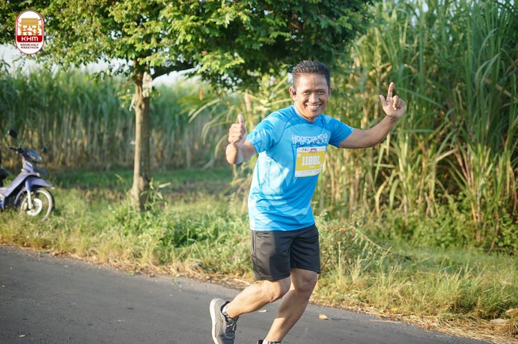 Race photo from Kediri Half Marathon 2024