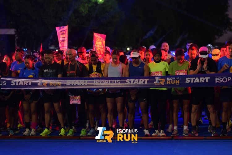 Race photo from Isoplus Run 2024 Surabaya