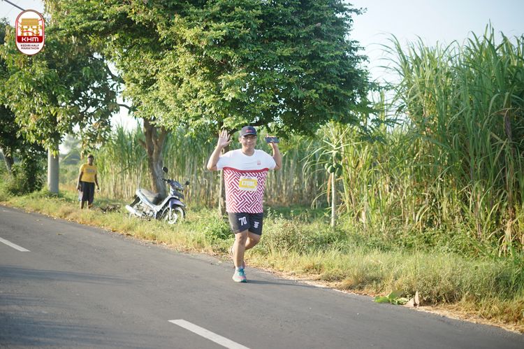 Race photo from Kediri Half Marathon 2024