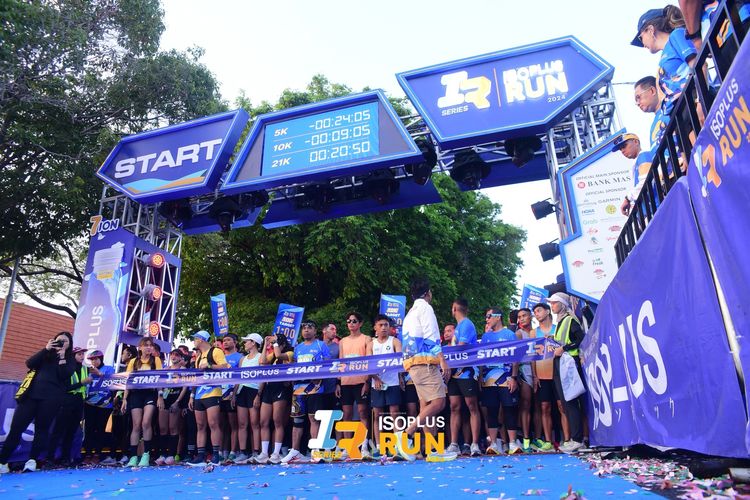 Race photo from Isoplus Run 2024 Surabaya