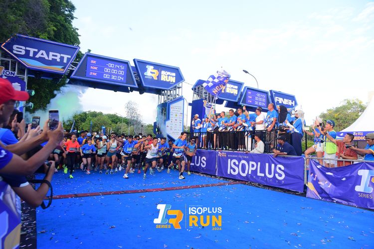 Race photo from Isoplus Run 2024 Surabaya
