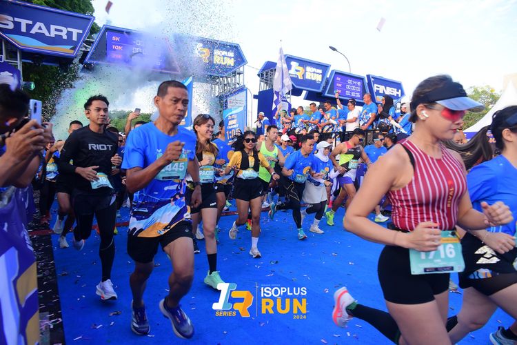 Race photo from Isoplus Run 2024 Surabaya