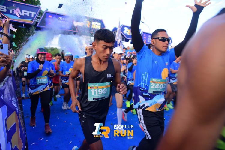 Race photo from Isoplus Run 2024 Surabaya