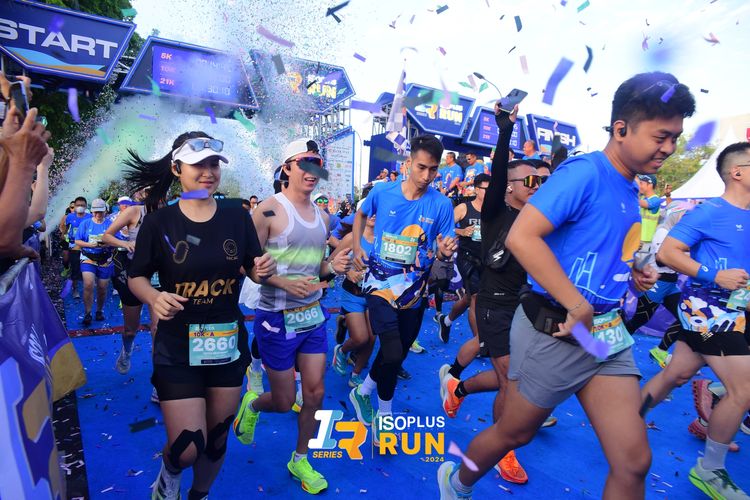 Race photo from Isoplus Run 2024 Surabaya