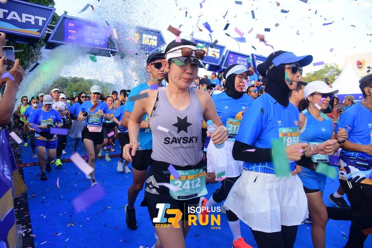 Race photo from Isoplus Run 2024 Surabaya