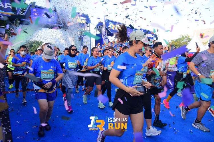 Race photo from Isoplus Run 2024 Surabaya