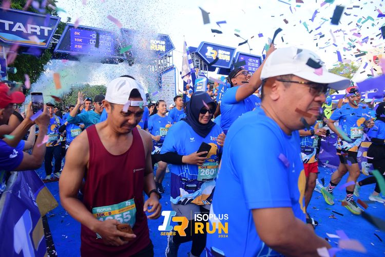 Race photo from Isoplus Run 2024 Surabaya