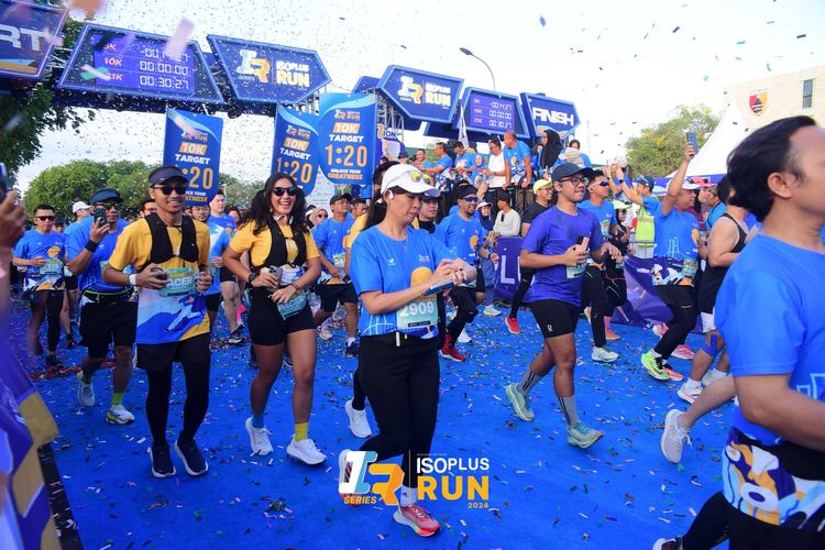 Race photo from Isoplus Run 2024 Surabaya