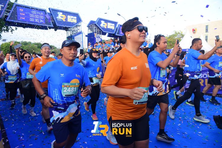 Race photo from Isoplus Run 2024 Surabaya