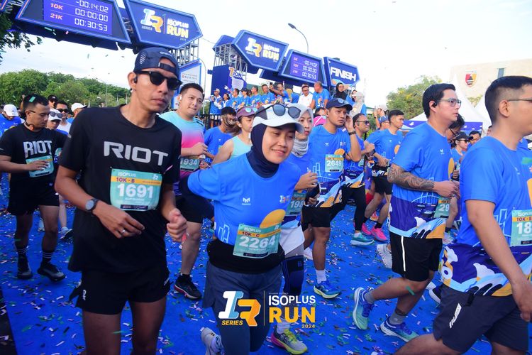 Race photo from Isoplus Run 2024 Surabaya