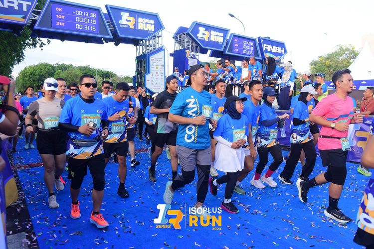 Race photo from Isoplus Run 2024 Surabaya