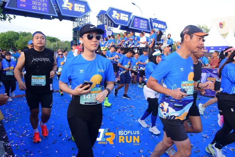 Race photo from Isoplus Run 2024 Surabaya