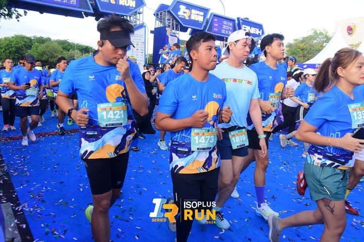 Race photo from Isoplus Run 2024 Surabaya