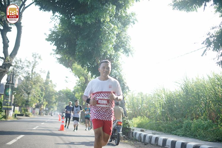 Race photo from Kediri Half Marathon 2024