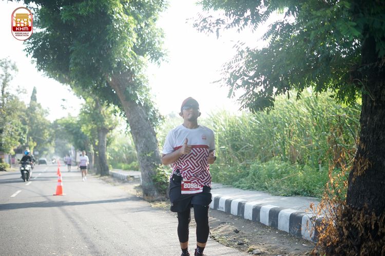Race photo from Kediri Half Marathon 2024