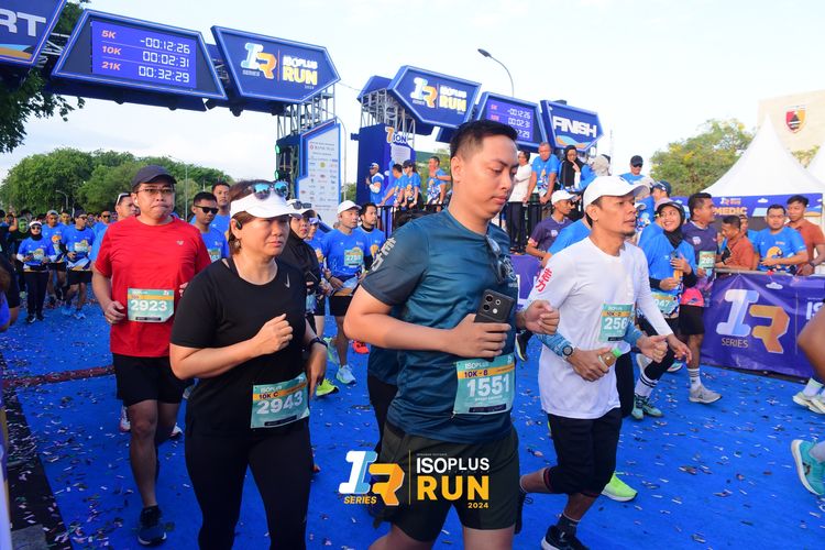 Race photo from Isoplus Run 2024 Surabaya