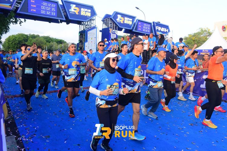 Race photo from Isoplus Run 2024 Surabaya