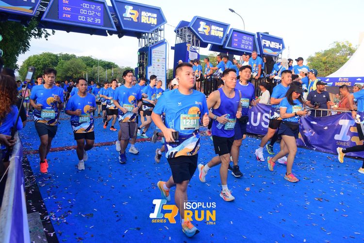 Race photo from Isoplus Run 2024 Surabaya
