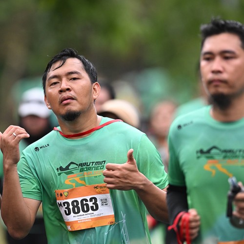 Race photo from ARUTMIN BORNEO RUN 2025