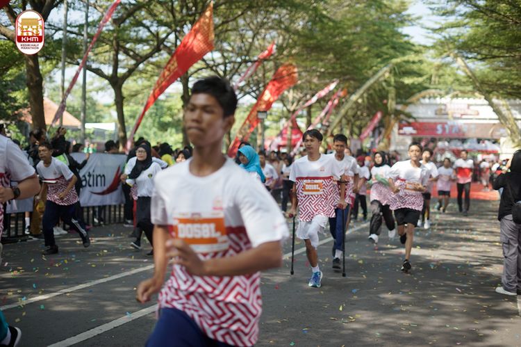 Race photo from Kediri Half Marathon 2024