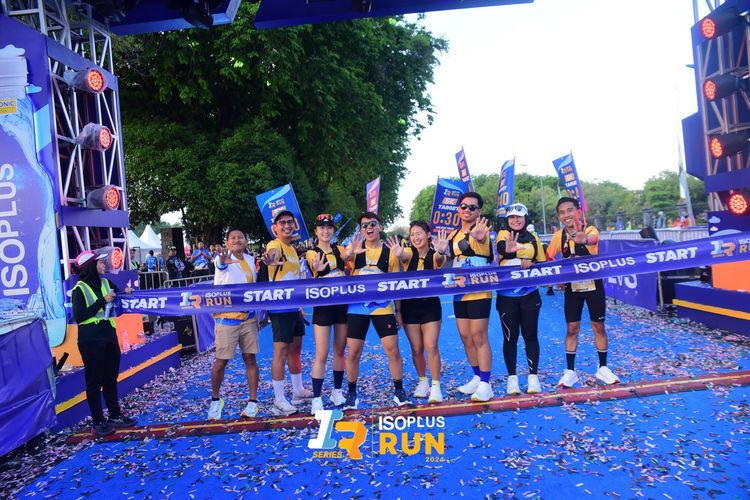 Race photo from Isoplus Run 2024 Surabaya
