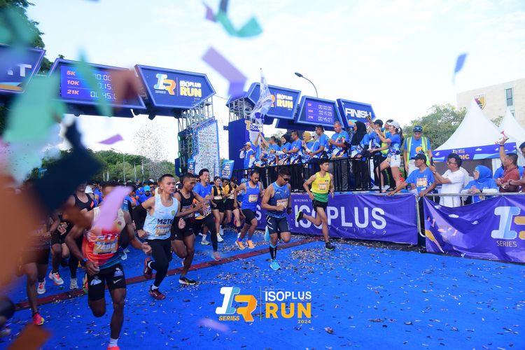 Race photo from Isoplus Run 2024 Surabaya