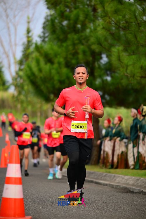 Race photo from CISANGKAN KBP CITY RUN 2025