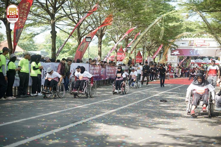 Race photo from Kediri Half Marathon 2024