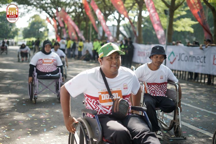 Race photo from Kediri Half Marathon 2024