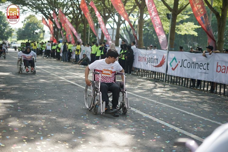Race photo from Kediri Half Marathon 2024