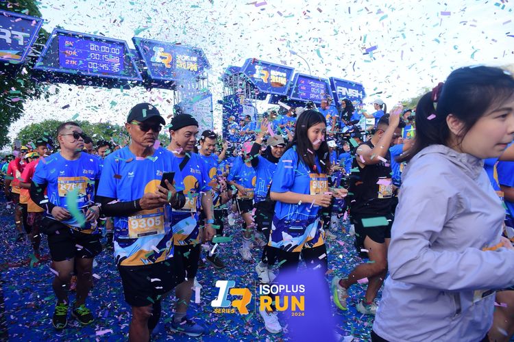 Race photo from Isoplus Run 2024 Surabaya