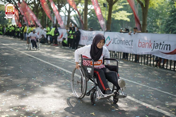 Race photo from Kediri Half Marathon 2024