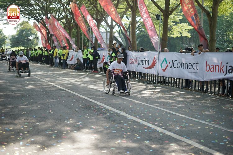 Race photo from Kediri Half Marathon 2024